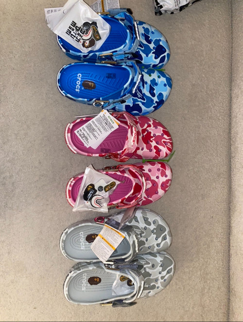 Bape Crocs