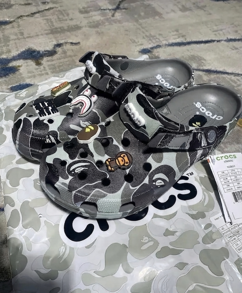 Bape Crocs