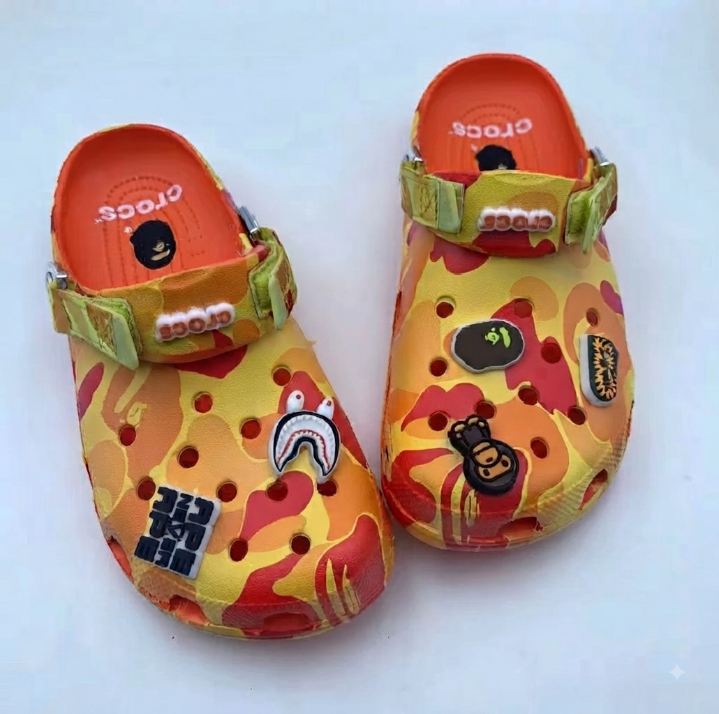 Bape Crocs